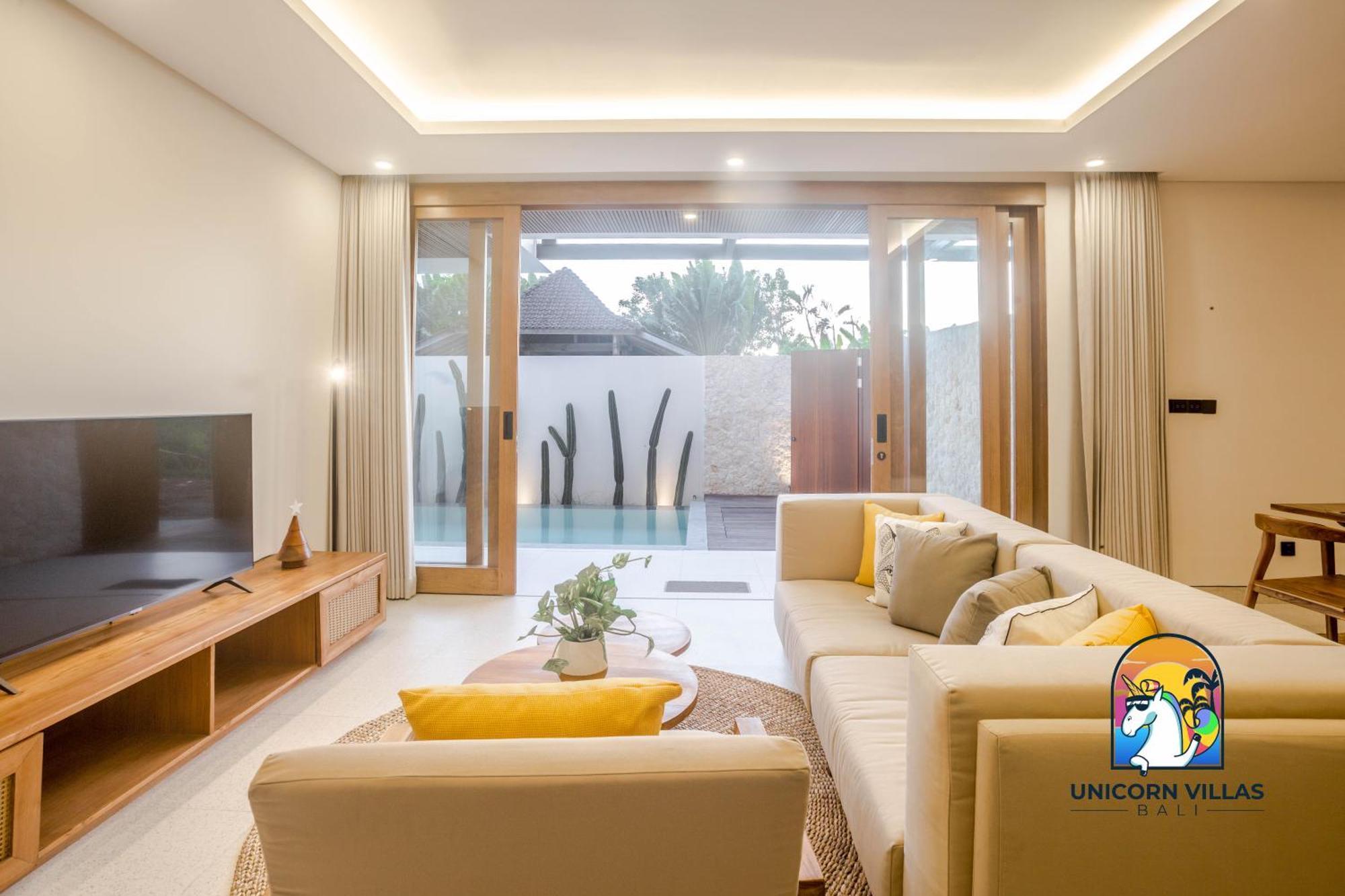 Villa Rufina - By Unicorn Villas Bali Canggu  Luaran gambar
