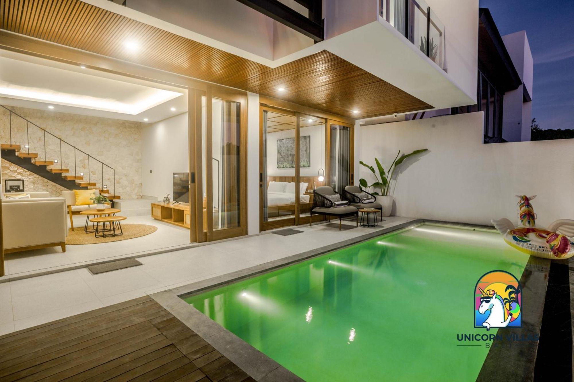 Villa Rufina - By Unicorn Villas Bali Canggu  Luaran gambar
